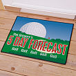 Golf  Doormat  - Personalized Golf Forecast