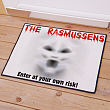 Halloween Personalized Welcome Doormat