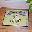 Just Married Personalized Doormat 83122217