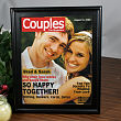 Couples Magazine Cover Frame