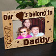 Our Hearts Belong To... Engraved Frame 95936