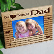 Our Hearts Belong To... Personalized Wooden Picture Frame 915501