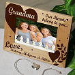 Our Hearts Belong To You Personalized Wood Picture Frame