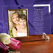 Personalized Mother's Day Frame - Beveled Glass Picture Frame 8520118