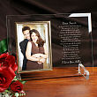 To My Love...Beveled Glass Picture Frame 8520158