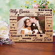 Why I Love You Wood Picture Frame 921621