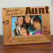 World's Coolest Personalized Aunt Wood Picture Frame 921561-AUNT