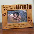 World's Coolest Personalized Uncle Wood Picture Frame 921561-UNCLE
