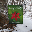 Poinsettia Holiday Garden Flag