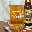Retirement Glass Beer Mug 221911