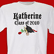 Diploma Rose Class Of Personalized Graduation T-Shirt 3126x