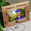 My Graduation Personalized Wooden Picture Frame