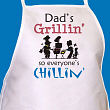 Grillin' and Chillin' Apron - Custom Apron 87897