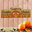 Pumpkin Patch Personalized Wall Sign 630046