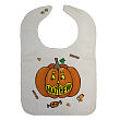 Pumpkin Name Halloween Baby Bib