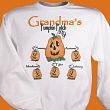 Pumpkin Patch Personalized Sweatshirt 5063X