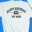 Happy Birthday Sweatshirt