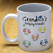 Helping Hands Personalized Ceramic Coffee Mug 20330