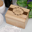 Engraved Family Recipes Personalized Recipe Box 8526853