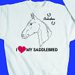 I Love My Horse Sweatshirt 5860X