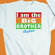 I am the Brother Personalized Youth Sweatshirt