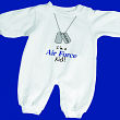 I'm an Air Force kid Romper 6985X