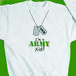 I'm an Army kid Youth Sweatshirt