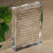 Wedding Invitation Personalized Keepsake Block 715851