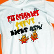 Kicks Ash Firefighter T-Shirt 31114X