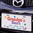 Stars License Plate