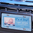 It's A Boy Photo License Plate
