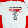 Look Like Mummy Personalized Halloween Youth T-shirt 31042X