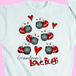Love Lady Bugs T-Shirt 3580X