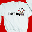Love My Cat Sweatshirt 5060X