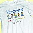 Make Each Child Count Teacher T-shirt