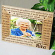 In Loving Memory Memorial Wood Picture Frame G11857