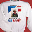 American Pride Personalized Photo Sweatshirt