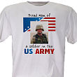 American Pride Personalized Photo T-shirt