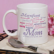 Personalized Magnificent Mom Coffee Mug