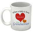 A Grandmother Is Born Personalized Coffee Mug