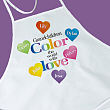 Color The World Personalized Apron