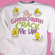 Crack Me Up Personalized Sweatshirt
