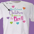 God Gave Me the Best Personalized T-shirt