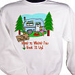 Home is Where You Hook It Up Personalized Sweatshirt