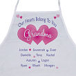 Our Hearts Belong To Personalized Apron 84227
