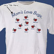 Love Bugs Personalized T-Shirt