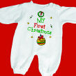 My 1st Christmas Romper 61126X