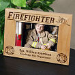 Personalized Firefighter Wood Picture Frame 927921
