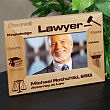 Personalized Lawyer Wood Picture Frame 927471