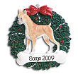 Boxer Personalized Pet Ornament 88823
